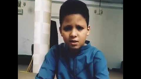تلاوة طيبة للقارئ أيوب بن حميد وفقه الله