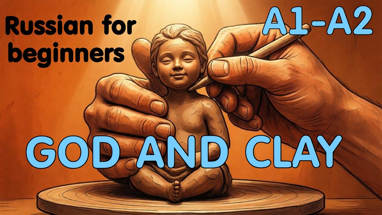 God and Clay. Easy Russian Story for Beginners – Step 2 (A1-A2) - YouTube