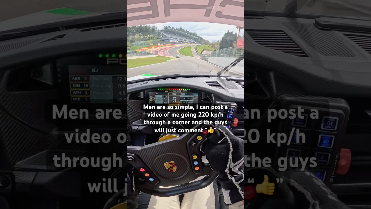 Porsche Cup POV at Spa👍