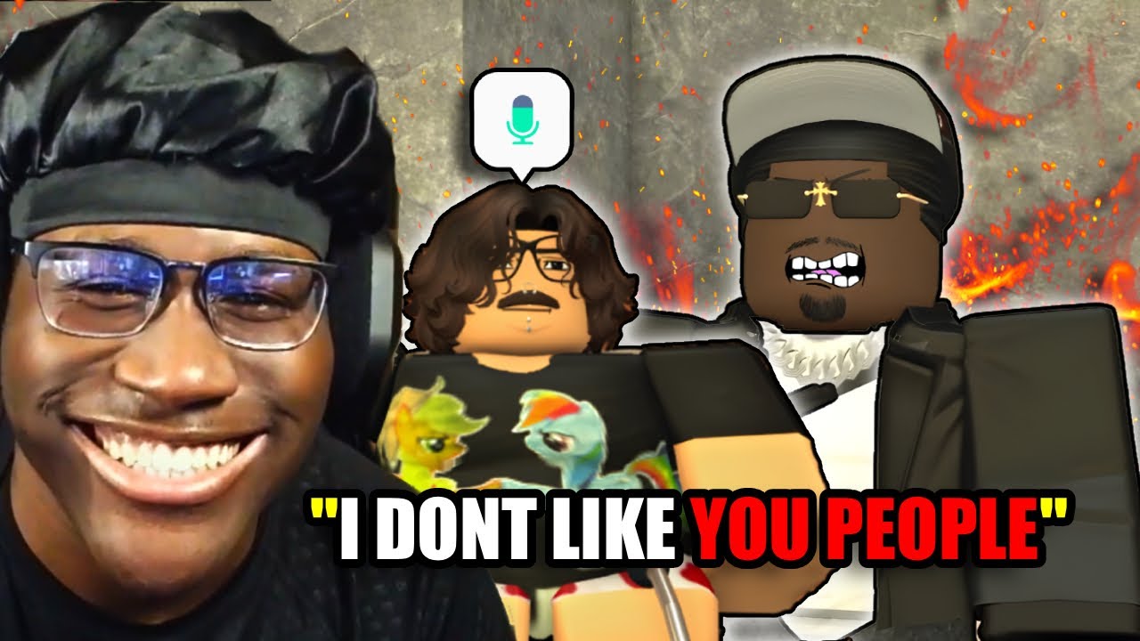 RAGEBAITING Roblox Players As A RACIST YouTube 