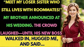 My Brother Called Me a Failure at His Wedding… Then His New Boss Walked In