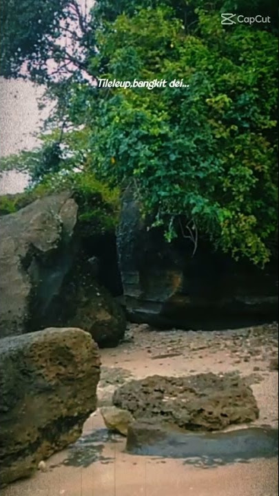 Pantai Rancabuaya endahna sisi basisir