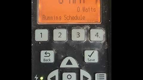 My Pentair Intelliflo pump isn