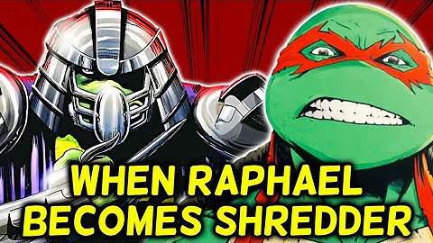 The Untold Dark Story of Raphael When He Became Shredder