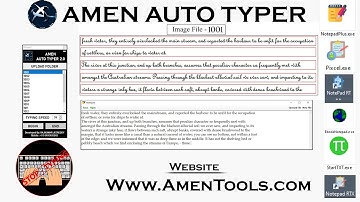 Amen auto typer software for data entry | Amen Data entry Autotyper software
