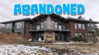Exploring an Abandoned & Untouched Lakefront Luxury Mansion!