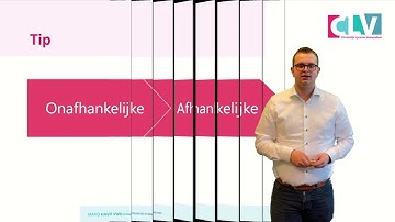 Afhankelijke- en onafhankelijke variabele