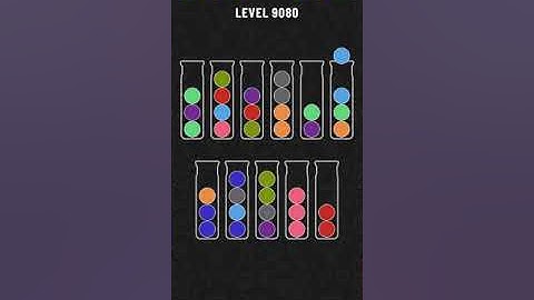 Ball Sort Puzzle Level 9080