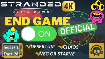 Stranded Alien Dawn (Early Access) in 4K - Desertum - Gameplay Walkthrough Part 28 (S1)