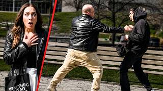 HE TRIED TO ROB HER... The Bystander Reaction Is Shocking!🚨