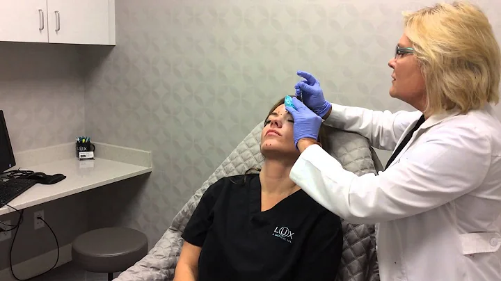 Botox treatment at LUX A Medical Spa by Susan Coke...