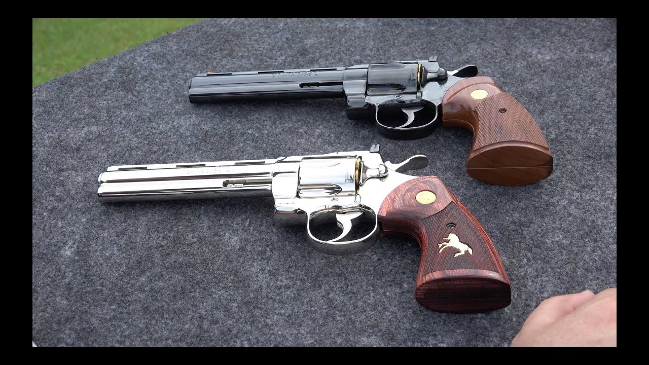 Colt Python 357, El Mejor Revolver, - YouTube