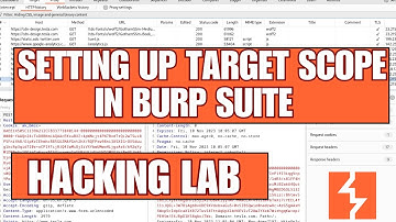 How to set Target scope in Burp suite - Burp Suite 101