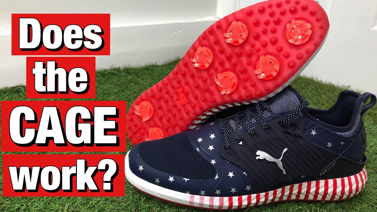 star spangled puma golf shoes