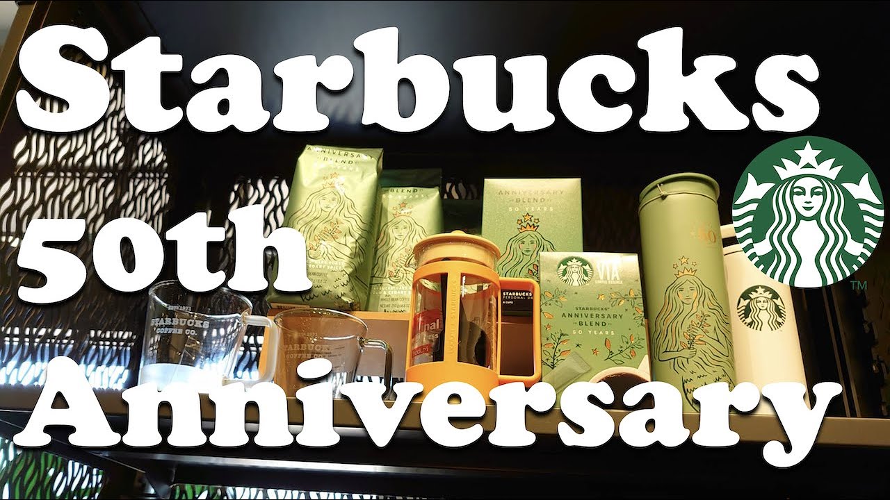 Starbucks 50th Anniversary Merch Japan スタバの50周年