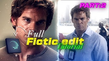 (Part 2) Fictic Editz like Full edit tutorial on mobile [After Motion]📱