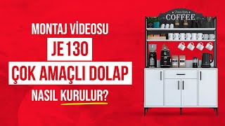 Rani Mobilya JE130 Çok Amaçlı Dolap Kurulum Montaj Videosu