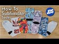 Sublimating Sublime Socks