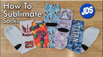 Sublimating Sublime Socks