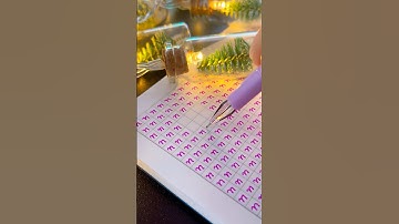 Your Comment Became Pen Strokes #091 #handwriting #relaxing #ocd #shortvideo #tiktok #letterart  #n