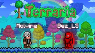 МОЛВИН ПОКАЗАЛ БЛСУ КАК НАДО ИГРАТЬ | Убивают Боссов? | #11 | #Terraria #Майншилд @MOLVINE @Bez_LS