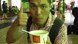 【マカオ】マクドナルドのクラムチャウダー食べてみました。撮影2015年