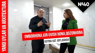 OMBORHONA,KIR UVISH HONA,QOZONHONA USTMA-UST JOYLASHUVI