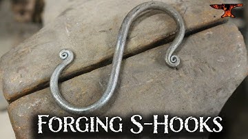 How to Forge S hooks - Blacksmiths Essential Skills -