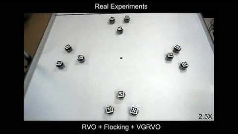 On Segregative Behaviors Using Flocking and Velocity Obstacles