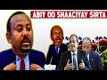 Abiy Axmed Oo Cagta Mariyay Qorshihii Xasan Sheekh Masar Oo Si Lama Filaan Ah Uso Gashay K Galbeed