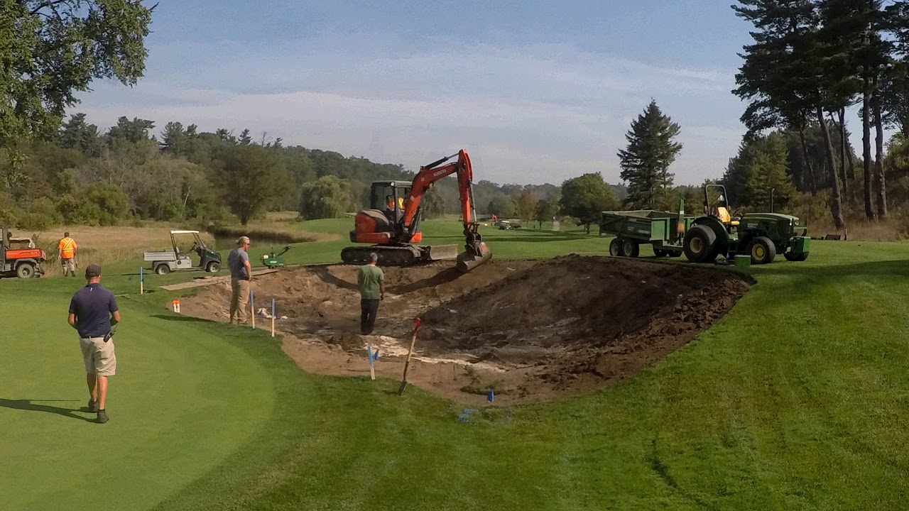 12 Green Bunker Renovation Day 1 Timelapse - YouTube