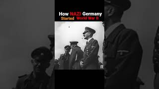 How NAZI Germany Invaded Poland & Started World War 2 #shorts #ww2 #nazigermany