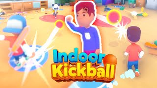 Indoor Kickball game is actually incredible