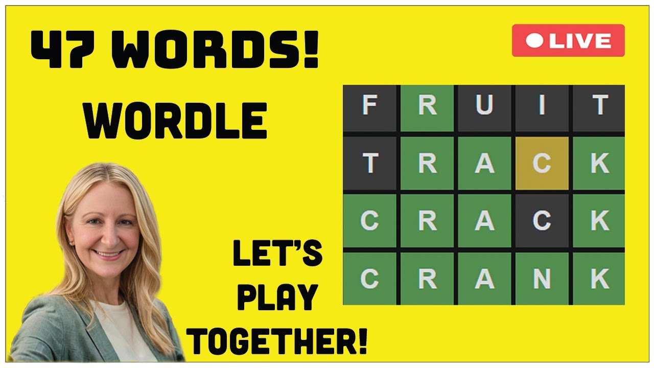 Wordle Frenzy: Can We Solve 47 Words in 45 Minutes? ⏰🧩 - YouTube