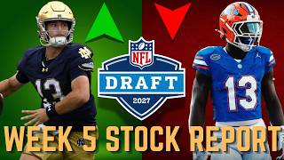 2027 NFL Draft Stock Report After Week 5 of The CFB Season | Is C.J Carr QB1