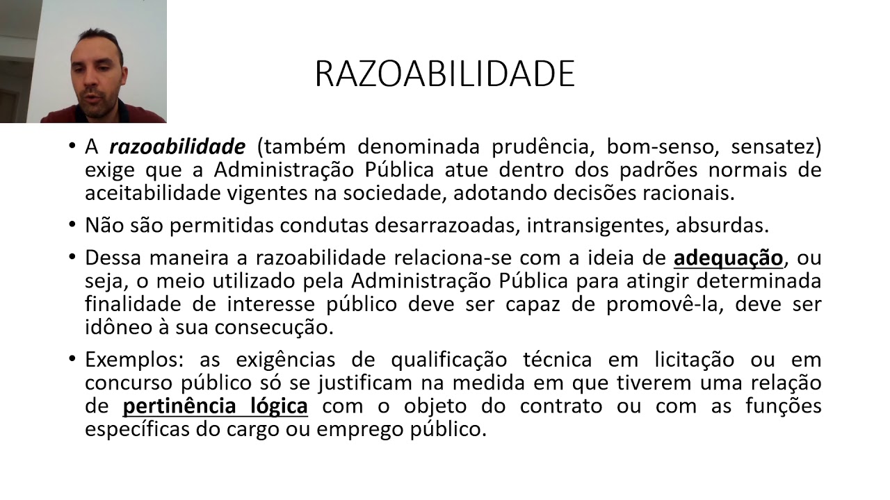 Princípio Da Razoabilidade E Proporcionalidade - RETOEDU