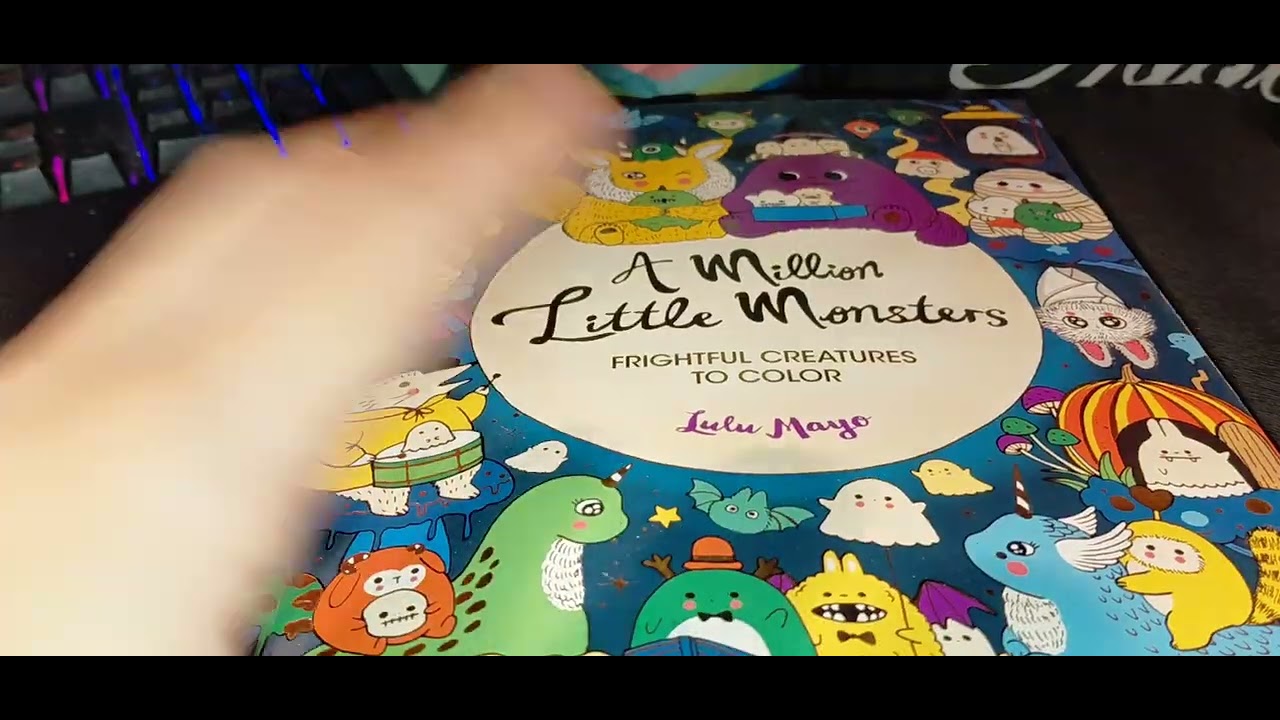 SMALL COLORING SUPPLIES HAUL + COLORING BOOK FLIP THROUGH + NEW HASHTAGS FOR MARCH 