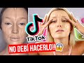 SEGUÍ EL TUTORIAL DE MAQUILLAJE MÁS VIRAL DE TIKTOK Y ESTO PASÓ... | Katie Angel