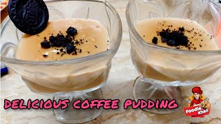 COFFEE PUDDING RECIPE | PUDDING WITHOUT OVEN | QUICK AND EASY DESSERT | FOODIE KHAN #shorts