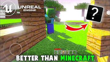 Ultra realistic minecraft unreal engine version for Android | minecraft pe high graphics | minecaft