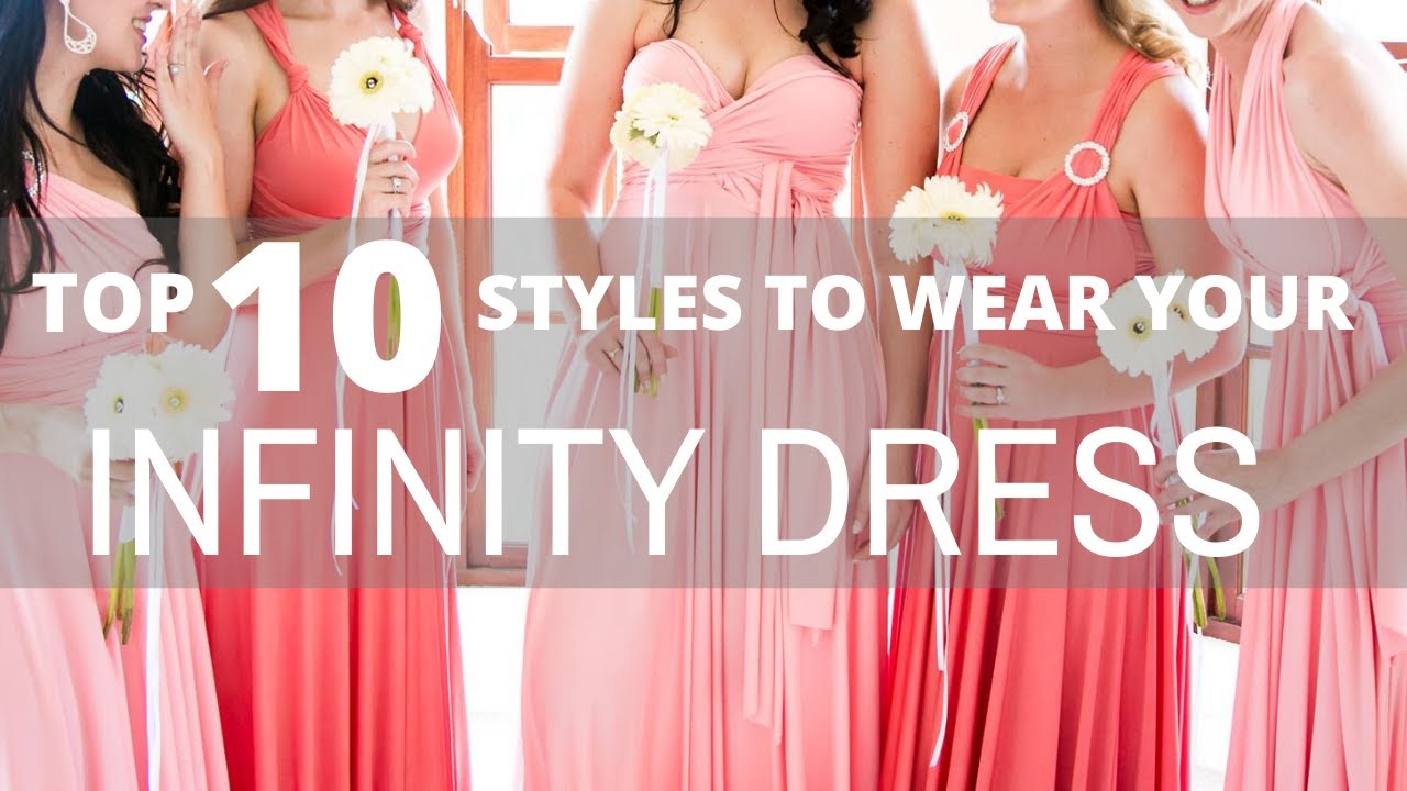 pink infinity dress