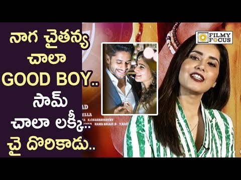 Raashi Khanna about Naga Chaitanya, Venkatesh and Venky Mama Movie - Filmyfocus.com