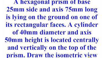 16.17  Isometric View – Setup of Solids
