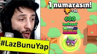 GAZDA ÖLEREK 1. OLMA TAKTİĞİ 😎 #LazBunuYap Brawl Stars