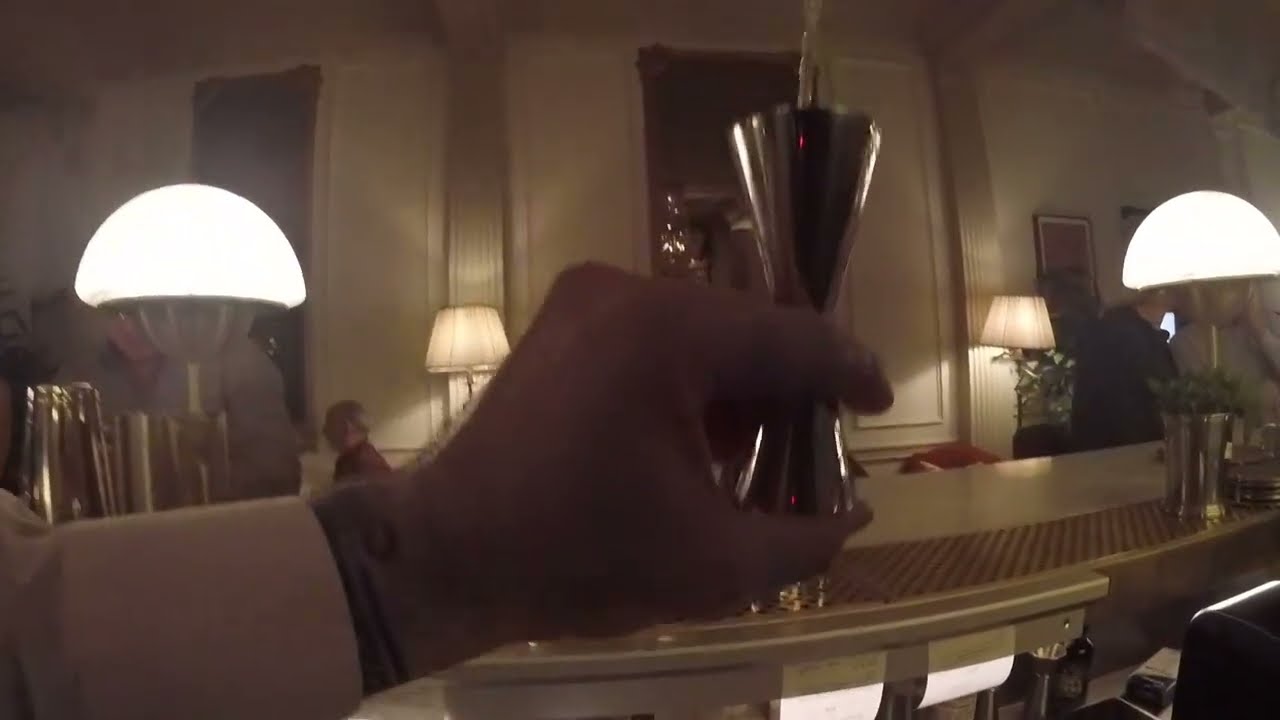 POV: Making Cocktails in a British Hotel Bar