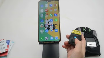 HID Mode NS02 glove scanner connect with Android phone