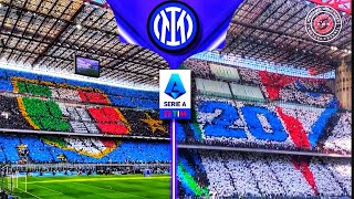 ⚫🔵 TIFOSI CURVA NORD MILANO SHOW CHOREOGRAPHY SCUDETTO 20 ⭐⭐ • Internazionale vs Lazio 1-1