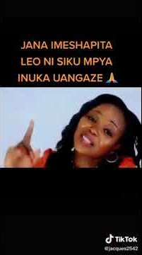 Jana imeshapita leo ni siku mpya inukaua uangaze