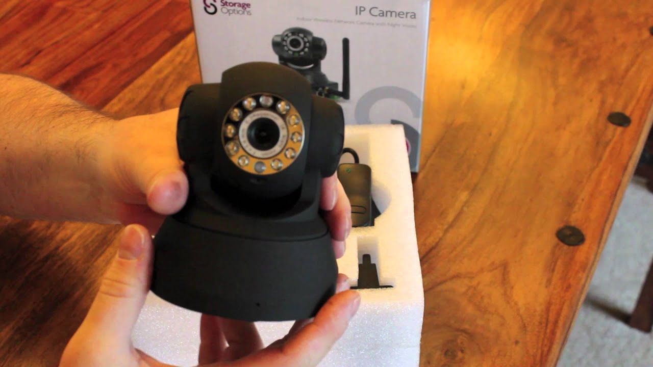 Storage Options IP Wireless Camera unboxing - YouTube