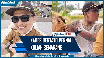 Viral Kades Bertato Disegani Warga Ternyata Pernah Kuliah di Semarang